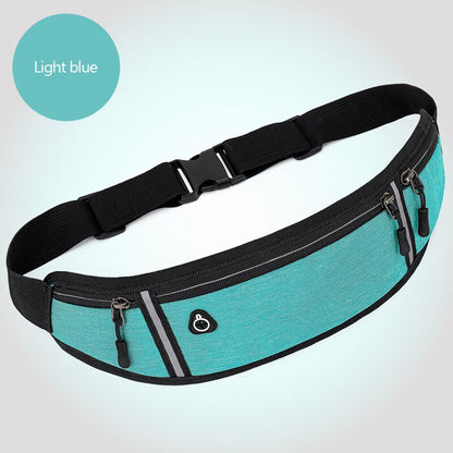 Running Pouch Belt Waist Pack Bag Workout Gym Fanny Pack Women Jogging Pocket Travelling Money Cell Phone Holder for Camping