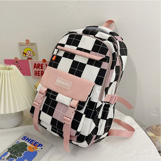 Cute Women Large Capacity Backpack Waterproof Nylon Female Schoolbag College Lady Laptop Backpacks Kawaii Girl Travel Book Bags