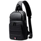 Male Crossbody Bags for fashion Shoulder Bags USB Charging Messenger Sling Bag Chest Bag Oxford Single Shoulder Strap Pack