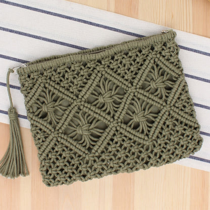 Women&#39;s Bohemian Style Straw Woven Day Clutches Bags Fashionable Simple Tassel Causal Handbag Vintage Beach Bag For Women Girl