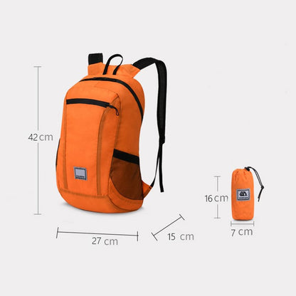 1pcs Lightweight Portable Travel Hiking Foldable Backpack Ultralight Outdoor Pack Waterproof Backpack Folding Bag For Women Men