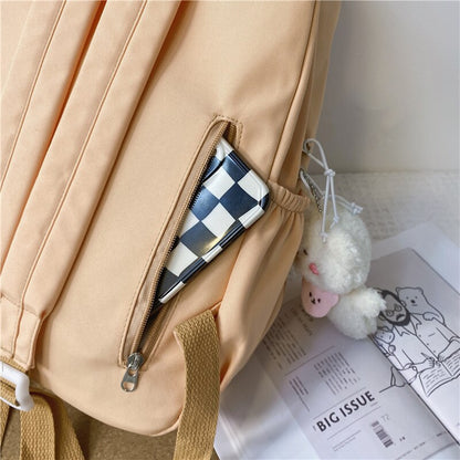 New Waterproof Nylon Women Backpack Female Classic Shoulder Bag Fashion Schoolbag for Teenage Girl Backpacks Travel Bag Bookbag