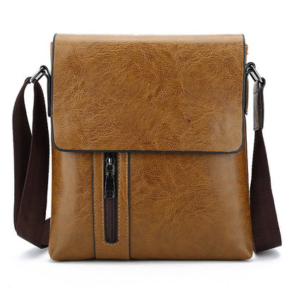 Men&#39;s single shoulder bag men&#39;s messenger bag vertical leisure business bag