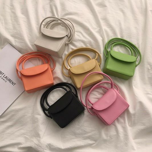 Summer Fashion Mini Woman Shoulder Bag Designer Pu Square Handbag Women&#39;s High-Quality Luxury Women Crossbody Bag  New