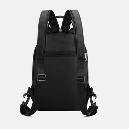 Men Nylon Small Backpack Rucksack Military Multi-Functional Casual Travel Male Messenger Cross Body Chest Bags Knapsack Daypack