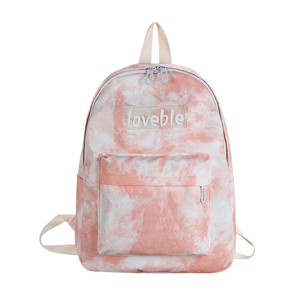 Female  Nylon Backpack Casual Classical Women Backpack Fashion Women Shoulder Bag Solid Color School Bag For Teenage Girl
