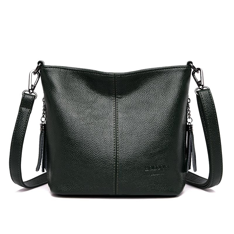 Women Leather Bags Ladies Luxury Shoulder Bags Women&#39;s Handbag Female Messenger Bag Fashion Crossbody Bags for Women Bolsas Sac