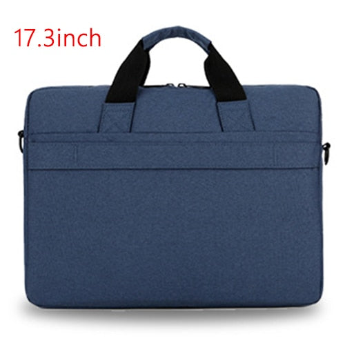 Brand Waterproof Men Women Briefcase 14 15.6 17 inch Laptop Bag Large Capacity Business Handbag Messenger Shoulder Bag