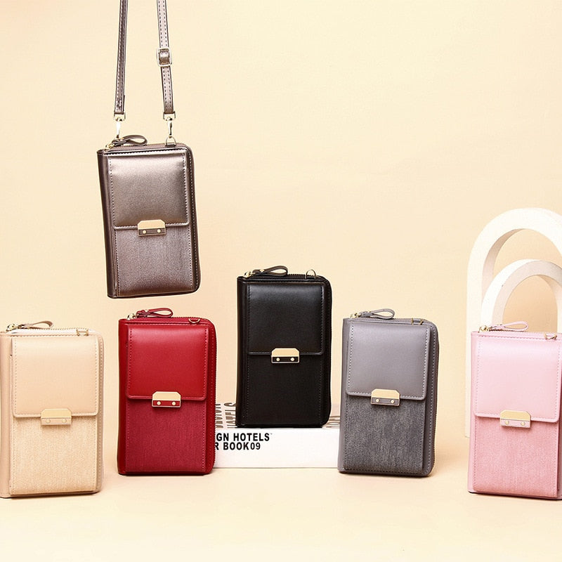 Handbags for Women&#39;s Bag Messenger Bags Female Shoulder Bag Mobile Phone Bag Small Square Bag Crossbody Wallet Card Packag