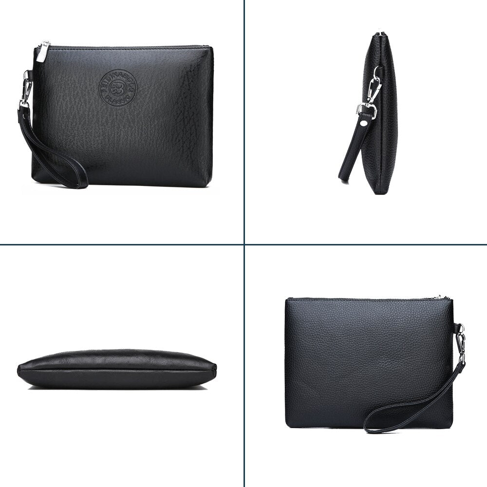 Peaker Famous Brand Men Clutch Bag Leather Men Handbag Large Capacity Pouch For Man Men&#39;s Wallet Man Bag