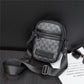 Luxury Lattice Crossbody Bags Men Shoulder Bag Men&#39;s Messenger Bag Multi-function Travel Small Camera Bag Phone Bag Handbags