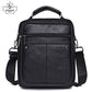 Men&#39;s Shoulder Bag Genuine Leather Bag Messenger Bags for Men Shoulder Handbag male Crossbody Bags Flap Male Handbag ZZNICK