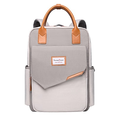 Victoriatourist Backpack women fashion backpack Multi-layer space versatile for travel leisure work school 15.6” laptop suitable