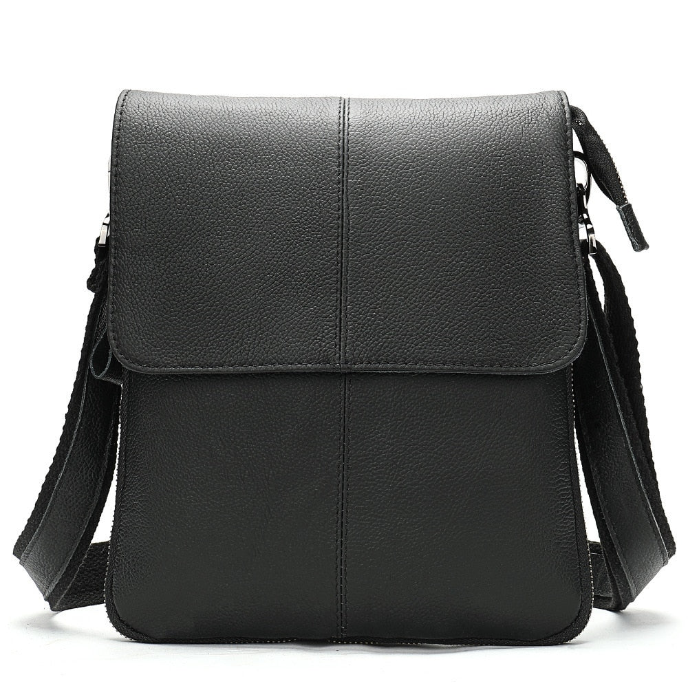 Men&#39;s Shoulder Bag For Men Oil Leather Small Messenger Bag Men&#39;s Genuine Leather Crossbody/males Bags For Men Handbag