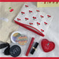 Cosmetic Bags Cherry Embroidery Zipper Lipstick Bag Ins Kawaii Retro Girls Canvas Bag Makeup Case Storage Neceser Cute Ulzzang