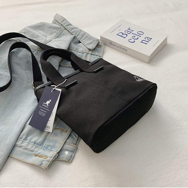 Messenger Bag Kangaroo Letter Embroidery Crossbody Shoulder Bags Nylon Travel Bag Purse Sling Pack For Work Business