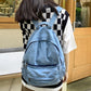 New Female Backpack Fashion Mini Denim Backpacks Woman Students Bags Teen Girl School Bag Youth Women Rucksack Mochila