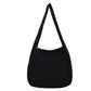 Knit Bag Korean Fashion Knitted Shopping Bags For Women New Vintage Soft Tote Bag Large Capacity Crossbody Bag Female Handbag
