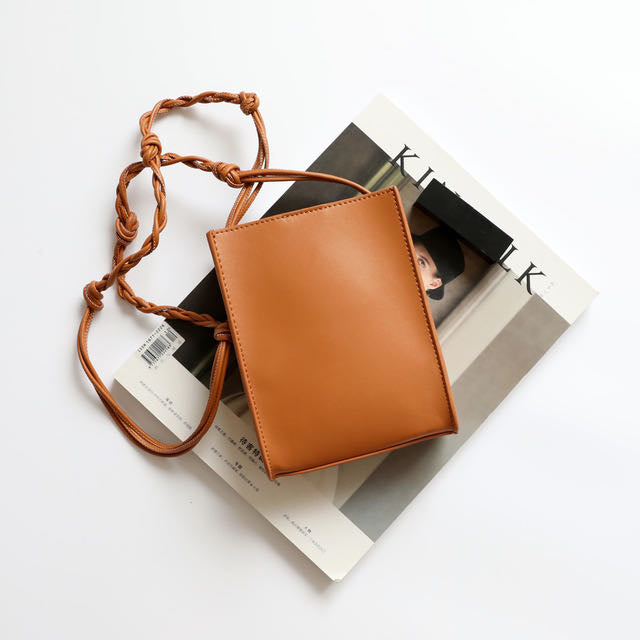 100% Genuine Leather Bag Designer Shoulder Bags Obag Mobile Phone Holder Women&#39;s Handbags Small Cross body Bags Top Quality