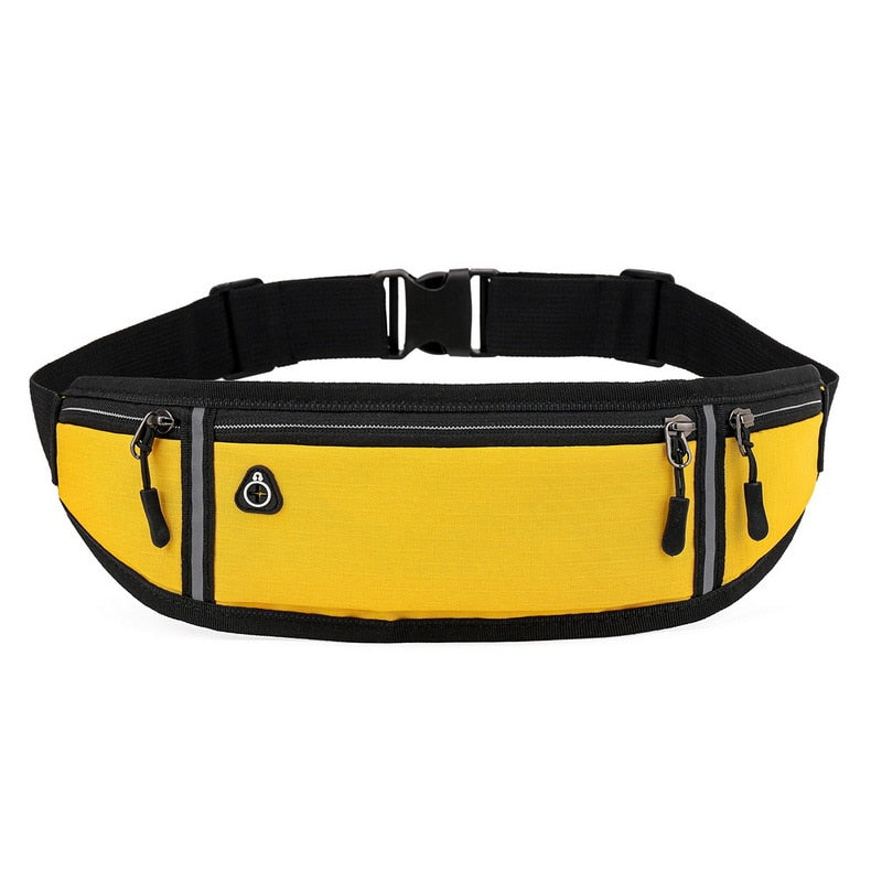 Men Women Professional Running Waist Bag Sports Belt Pouch Mobile Phone Case Hidden Pouch Gym Sport Bags Running Belt Waist Pack