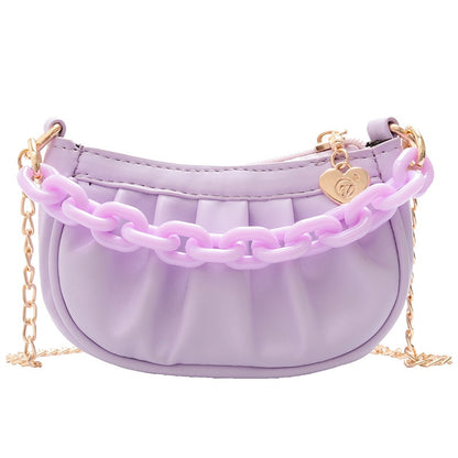 Children&#39;s Mini Clutch Bag Cute Crossbody Bags for Women Kids Small Coin Wallet Pouch Baby Girls Party Hand Bag Purse