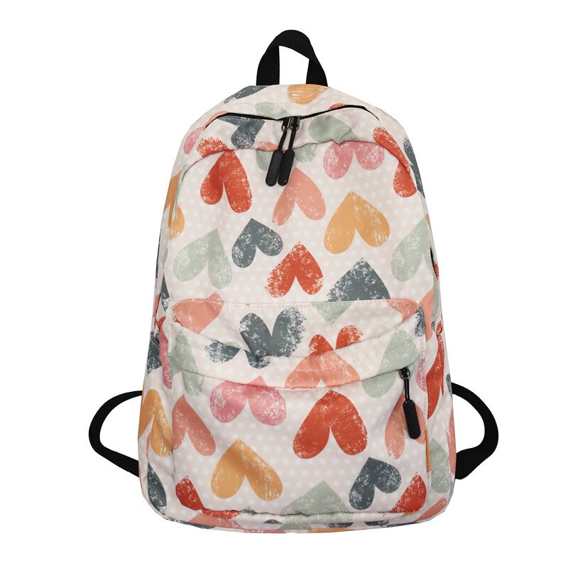 School Backpacks Fashion Graffiti Printing Women&#39;s Backpack Casual College Student School Bags for Girl Teenage Female Schoolbag