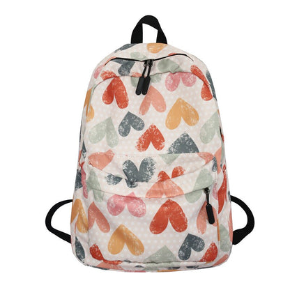 School Backpacks Fashion Graffiti Printing Women&#39;s Backpack Casual College Student School Bags for Girl Teenage Female Schoolbag