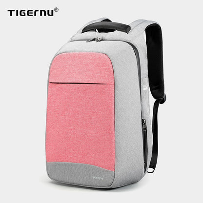 Multi Fashion Female Feminina Mochila Pink 15.6&quot; Laptop Anti theft Backpacks Travel Women School Backpack for Girls Business Bag