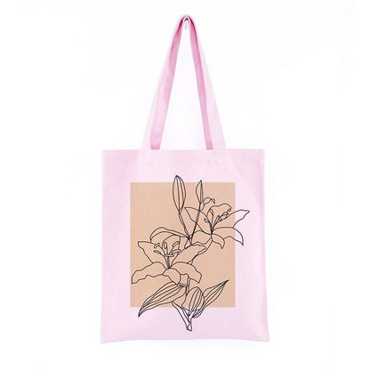 Korea Ulzzang Ins large capacity casual shopper bag fashion school bag Harajuku women shoulder bag art abstract face canvas bags