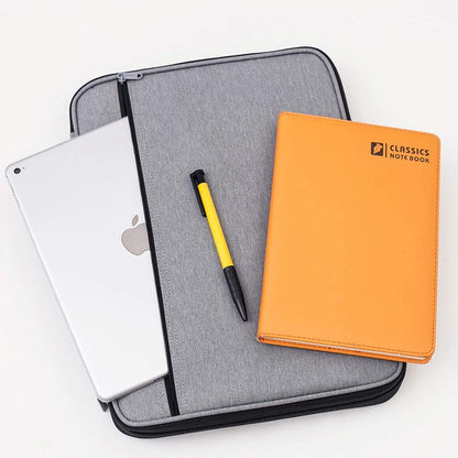 FOSIZZO Bag For Documents A4 Multi-functional Note book Archive File Bags Portable iPad Holder Bag Oxford Briefcase FS4050