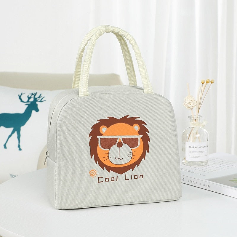 Insulated lunch bag For Women Kids Cooler Bag Thermal bag  Portable Lunch Box Ice Pack Tote Food Picnic Bags Lunch Bags for Work