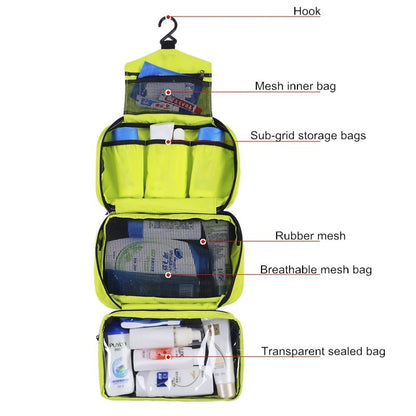 Travel Cosmetic Bag Men Wash Shaving Bag Waterproof Women toiletry Storage Large Capacity Vanity organizer toilet bag makeup kit