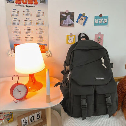 Korean Japanese College Style Modern Girl Backpack Fashion Large Capacity Teenagers Book Bag Waterproof Travelling Bag Schoolbag