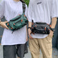 Waterproof Nylon Unisex Belt Fanny Pack Shoulder Messenger Bag Large Capacity Travel Pouch Sling Chest Waist Bags