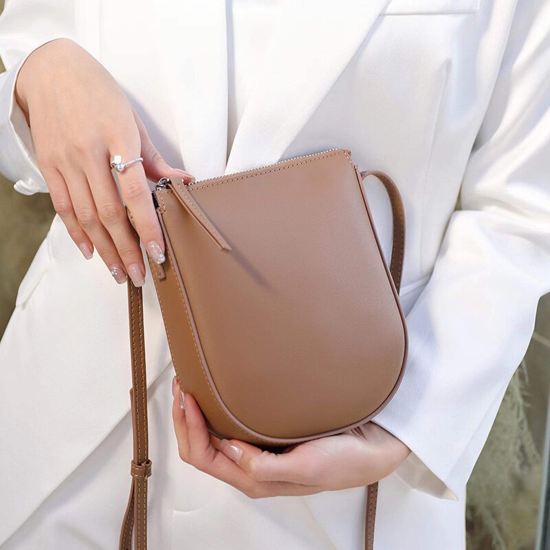 Mobile Phone Female Bag Single Shoulder Cross-Body Small Design Senior Sense Of New Leather Versatile Mini Handbag