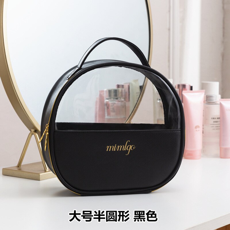 PU Wash bag Portable Women Cosmetic Bag Multifunction Travel Toiletry Storage Organize Handbag Waterproof Female Makeup Case