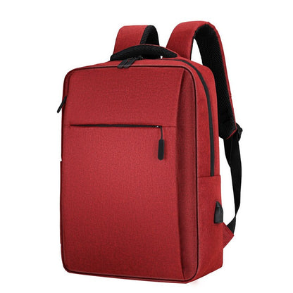 New Backpack For Men Multifunctional Waterproof Luxury Bag for Laptop USB Charging Business Solid Color Rucksack Man