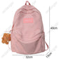 Book Black Ladies Backpacks Kawaii Girl School Nylon Bag Teen College Student Female Backpack Waterproof Cute Women Bags Fashion