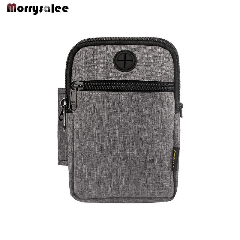 Multi-Function Document Bag Waterproof Mobile Phone Menn&#39;s Bag Running Sport Chest Bag Men Messenger