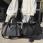 Designer Fitness Travel Tote Unisex Fashionable Large-Capacity Travel Bags Men Simple Black Sports Women&#39;s Shoulder Bag