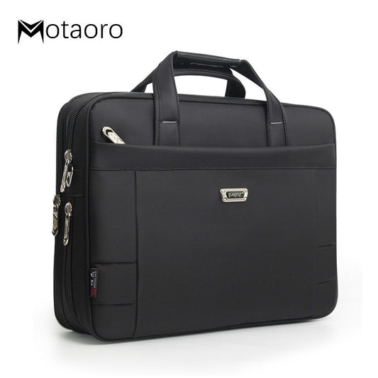 Business Classic Men&#39;s Shoulder Bag Work Handbags Men Briefcase Laptop Bags A4 Folder File Carrying Handbag Women Computer Bag