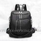 CFUN YA Fashion Backpack Women Genuine Leather Bagpack Anti-Theft Travle Bag Female Travel Shoulder Bag Black Back Bags Mochila
