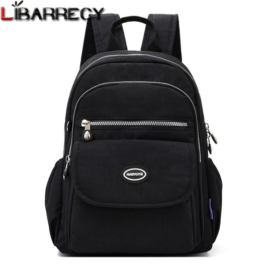 Fashion Women Backpack Waterproof School Backpacks for Teenagers Girls Nylon Cloth Shoulder Bag Ladies Travel Bookbag Mochilas