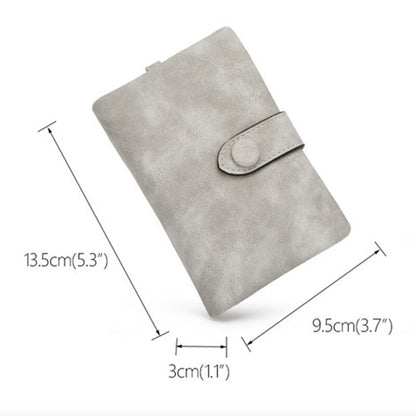 Women Folding Short Wallet Lady PU Leather Money Bag Clutch Wallet Short PU Purse Coin Card Holder Handbag Hot New More Screens