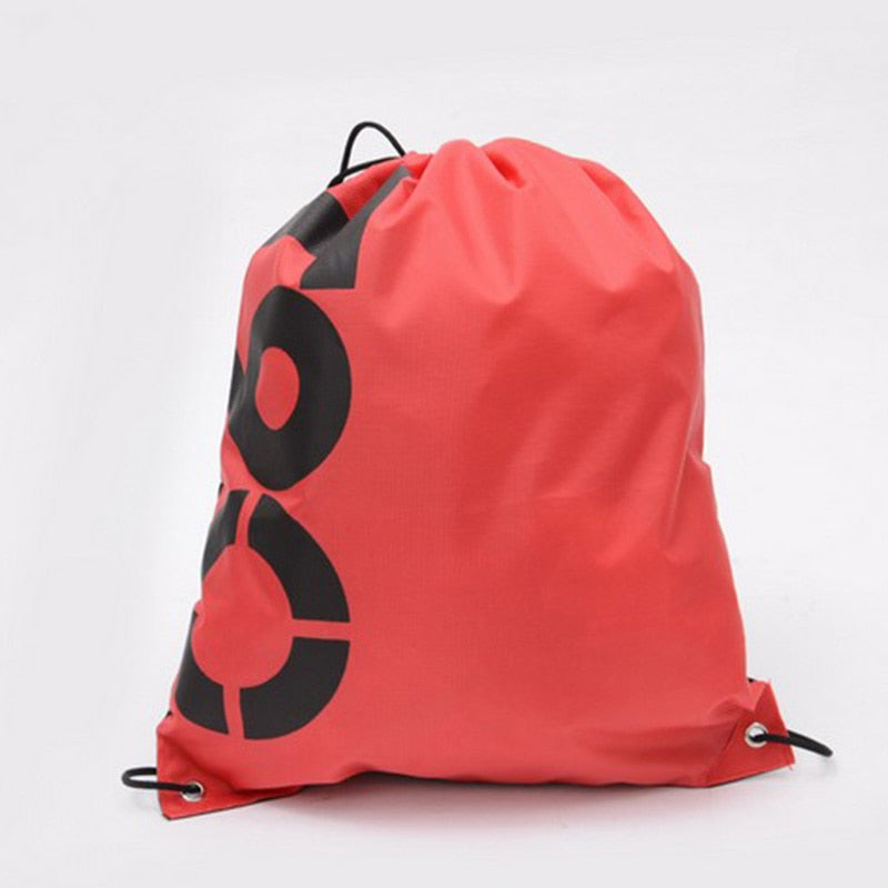 1pc Waterproof Drawstring Backpack Outdoor Travel Organizer Housekeeping Storage Bag  for Clothes Shoes Kids Toy