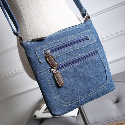 Small Luxury Handbags Women Bag Designer Ladies Hand bags Big Purses Jean Denim Tote Shoulder Crossbody Women Messenger Bag