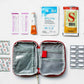 Function Portable First Aid Kit Travel Accessories Emergency Drug Cotton Fabric First Aid Medicine Bag Pill Case Splitters Box
