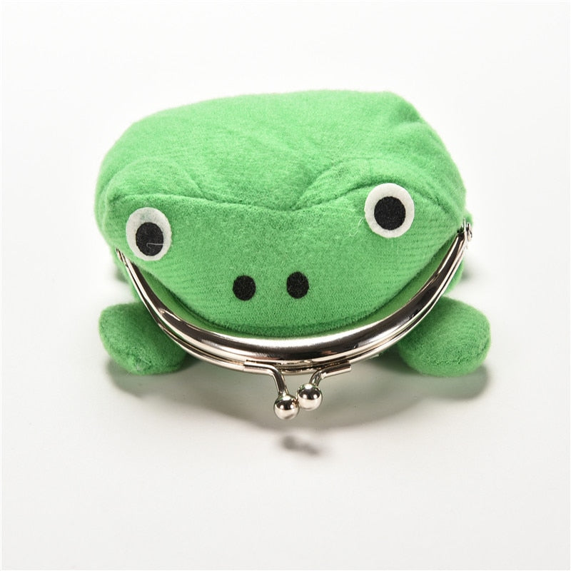 1PCS Hot Selling Frog Wallet Anime Cartoon Wallet Coin Purse Manga Flannel Wallet Cute Purse Coin Holder