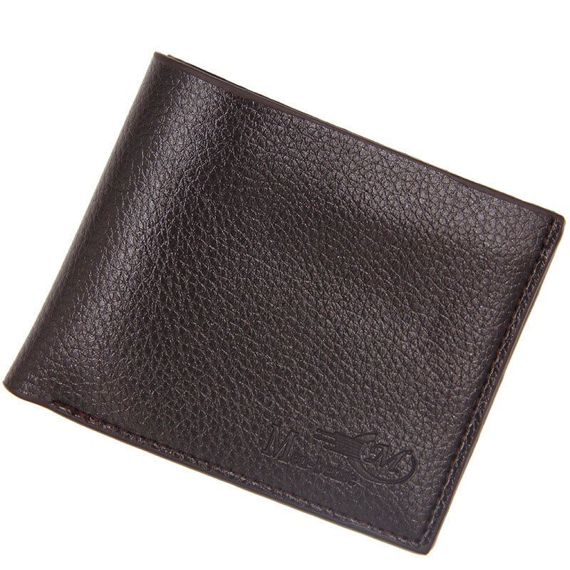 Men PU Leather Wallet Fashion Short Bifold Casual passport bag Coin Pocket Male Blocking Purses Money Wallet C133