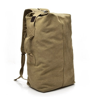 Large Capacity Rucksack Man Travel Bag Mountaineering Backpack Male Luggage Canvas Bucket Shoulder Bags for Boys Men Backpacks